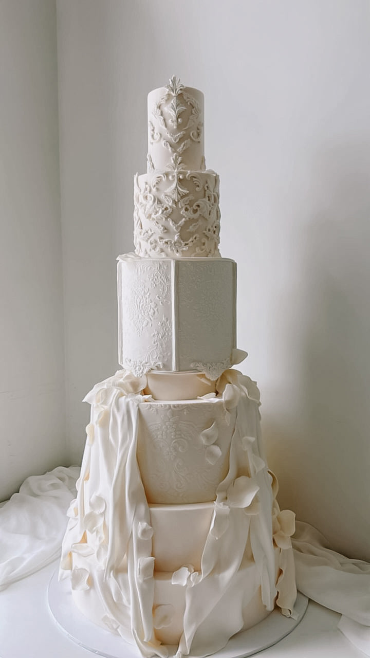 AM Cake Embosser Shu Brocade
