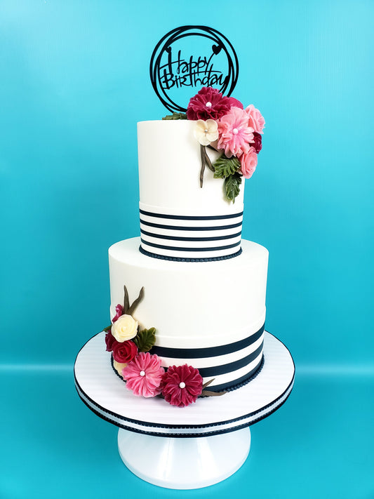 Bottom Stripe Cake Comb