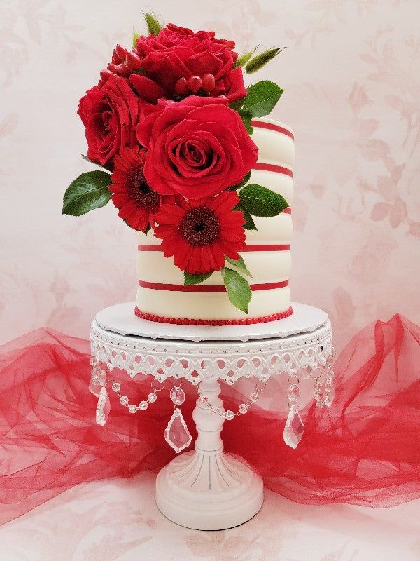Round Stripe Cake Comb