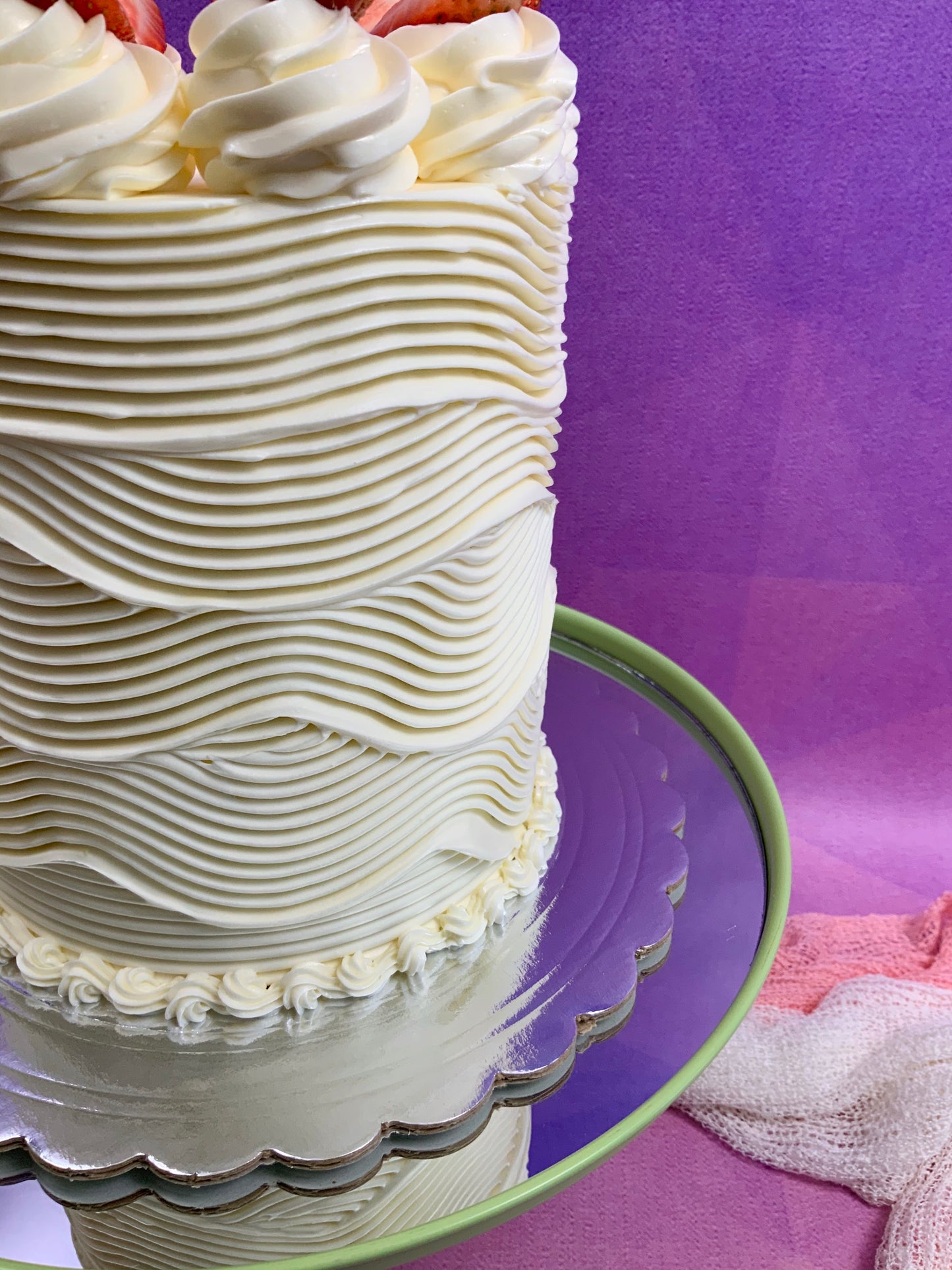 Micro Pointer Cake Comb