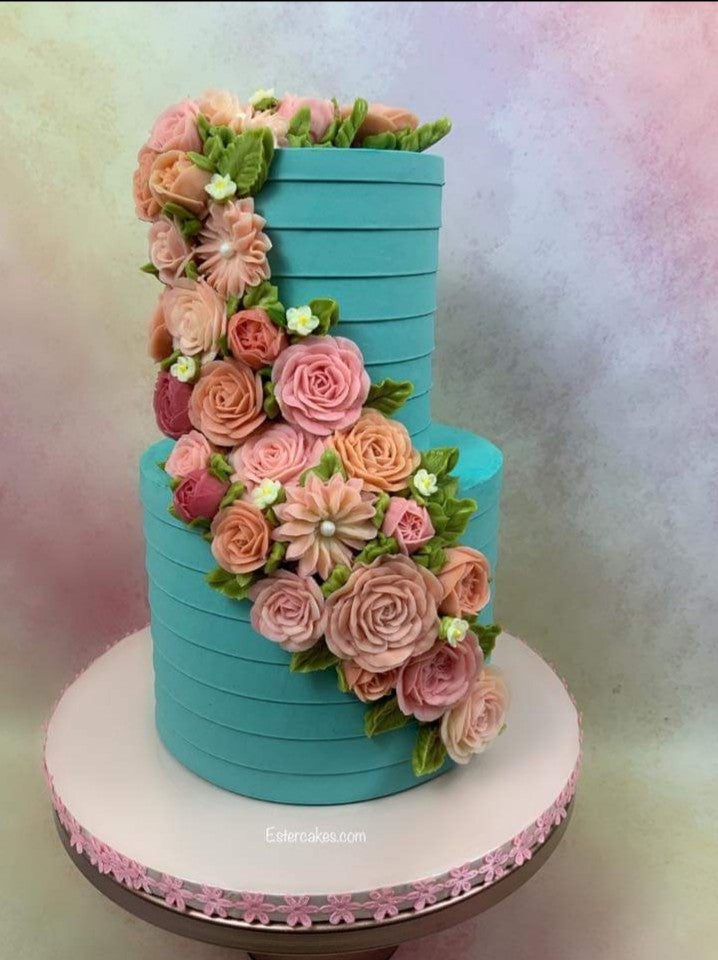 Pleated Cake Comb