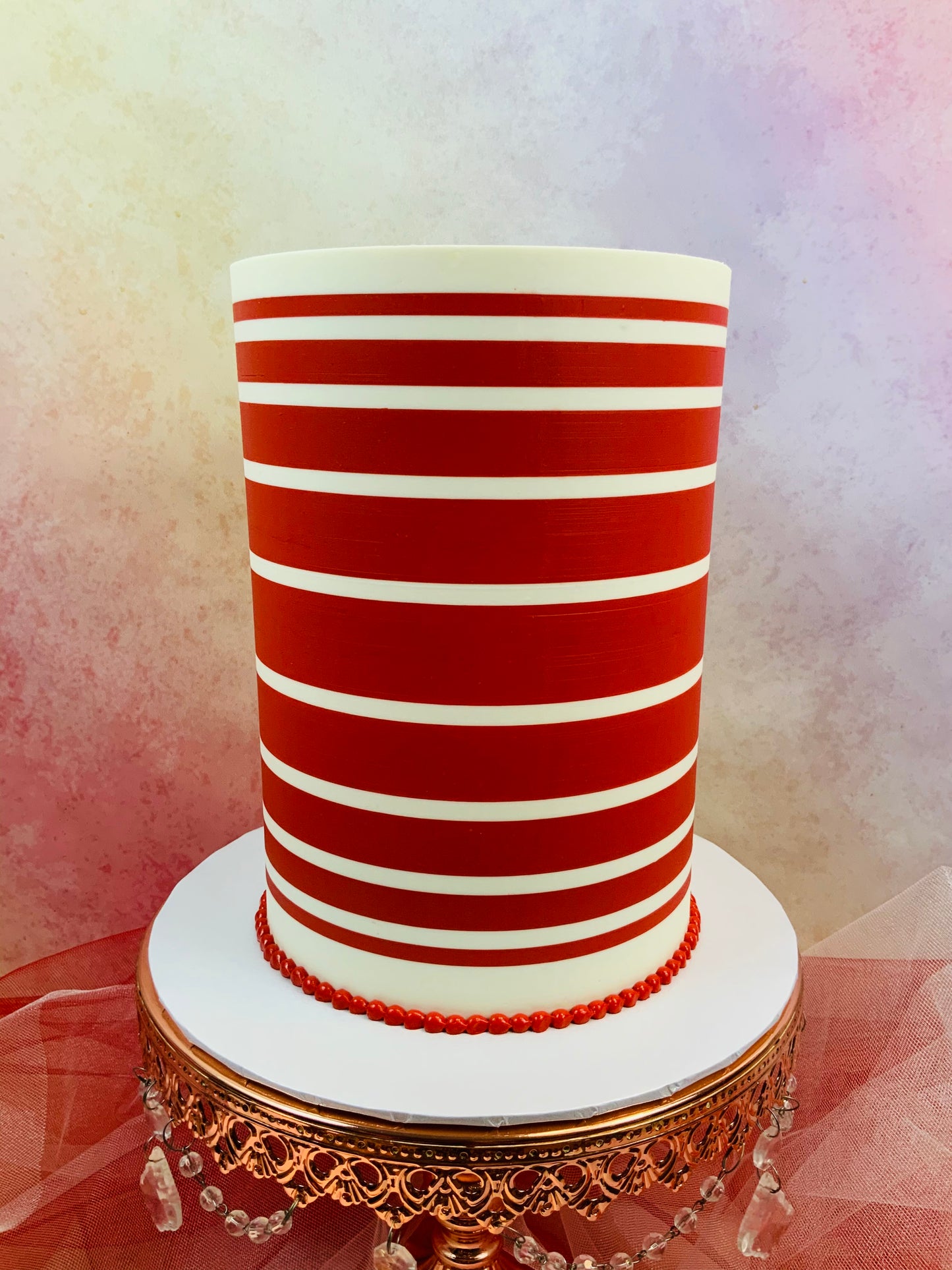 Center Stripe Cake Comb