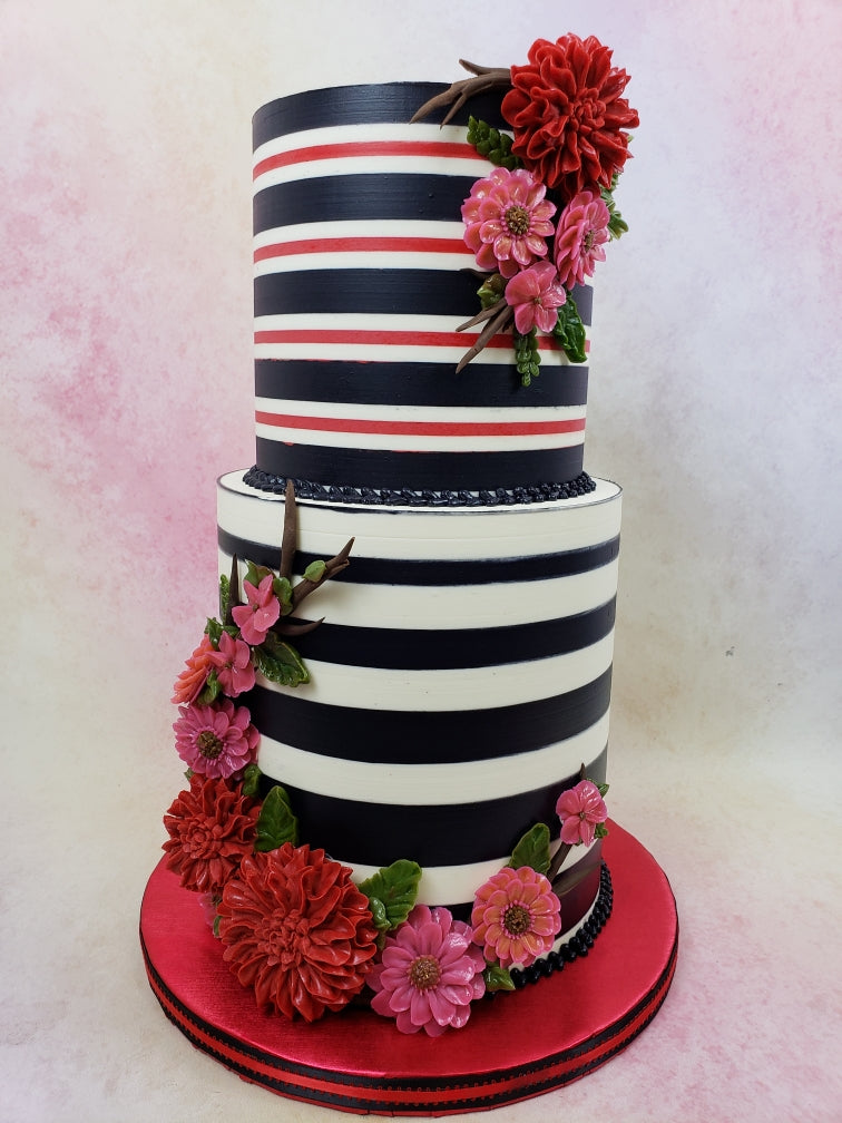 Stripe Fader Cake Comb