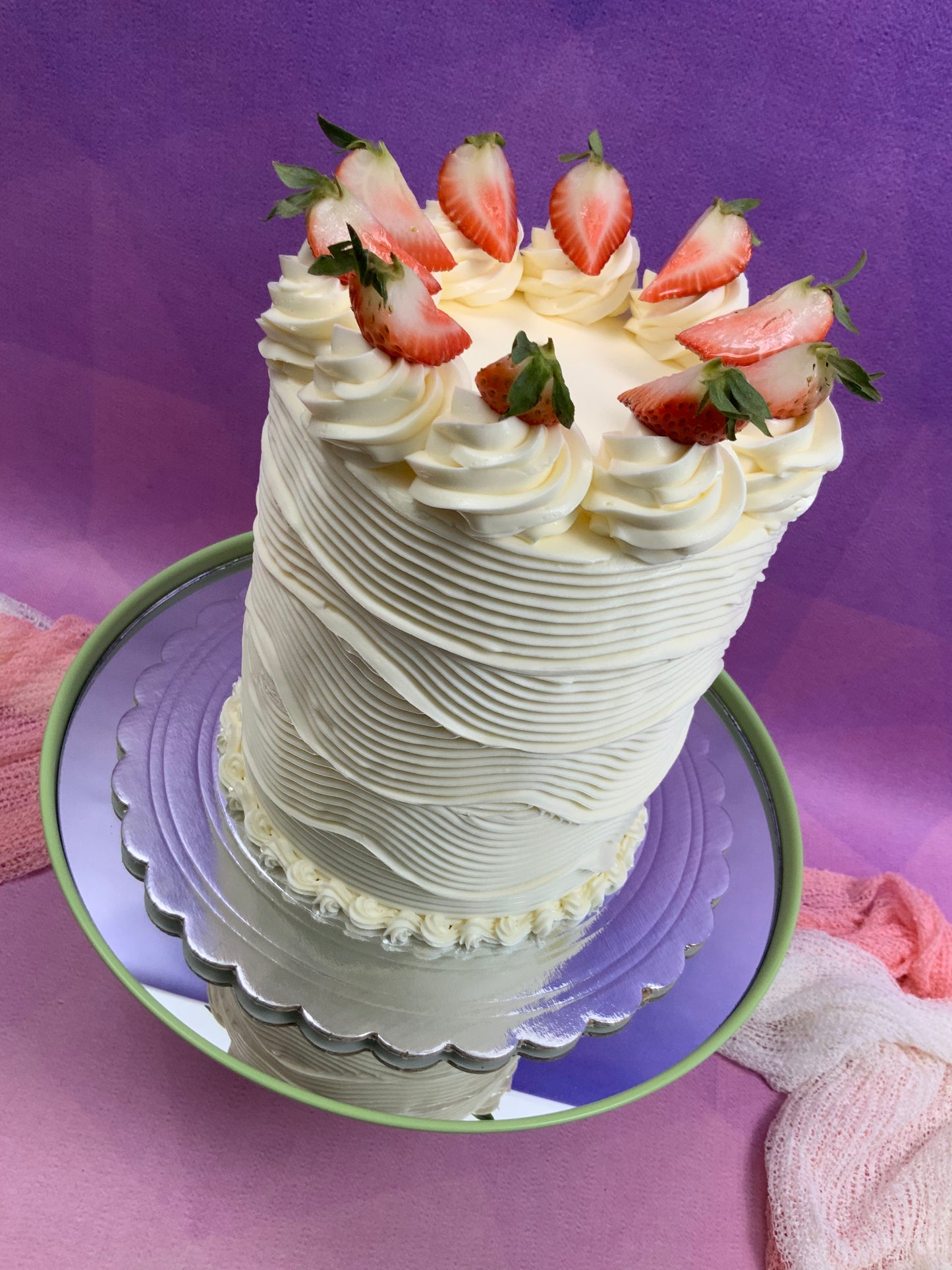Micro Pointer Cake Comb