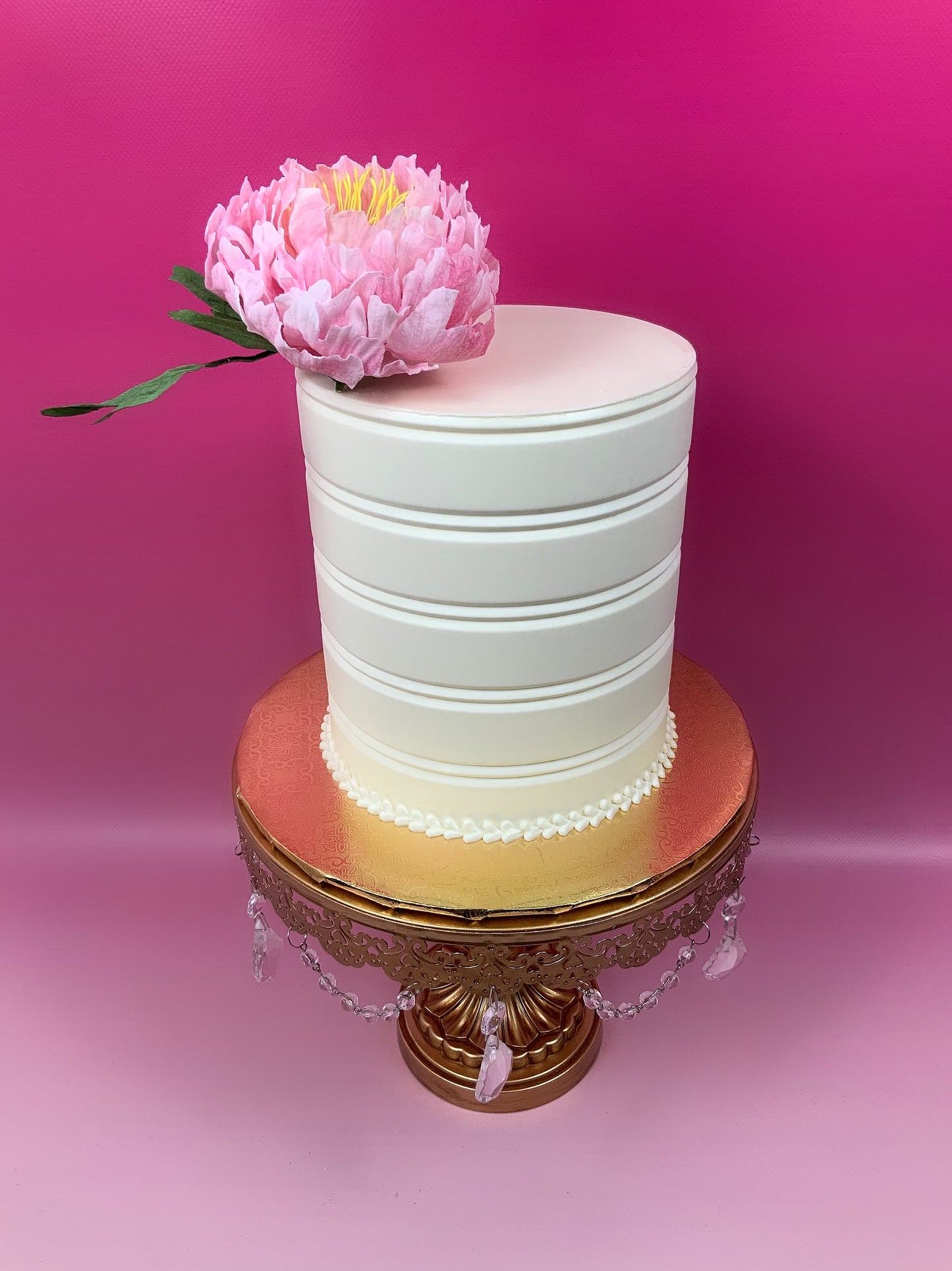 Point Setter Cake Comb