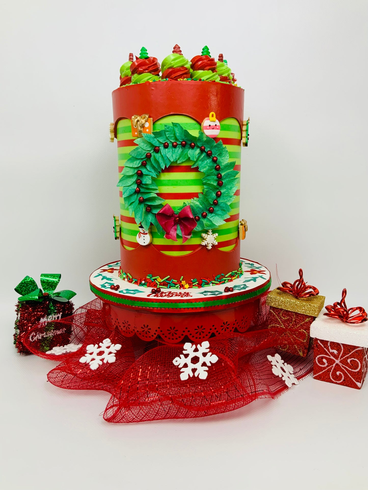 Pinstripe Cake Comb