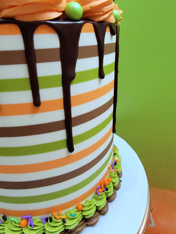 Pinstripe Cake Comb