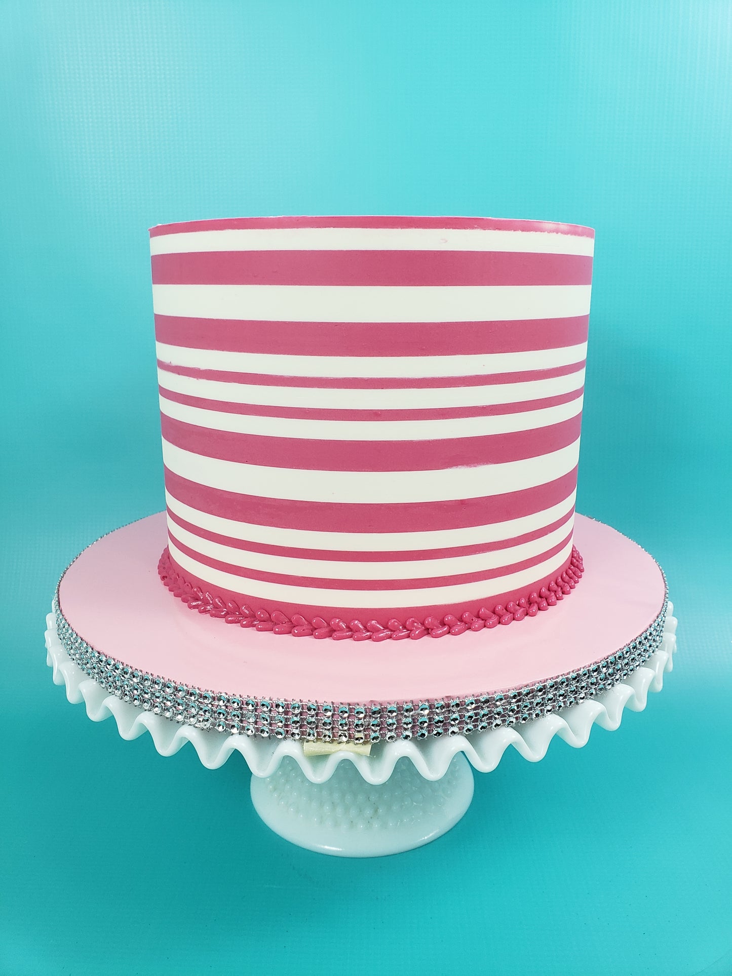 Candle Stripe Cake Comb