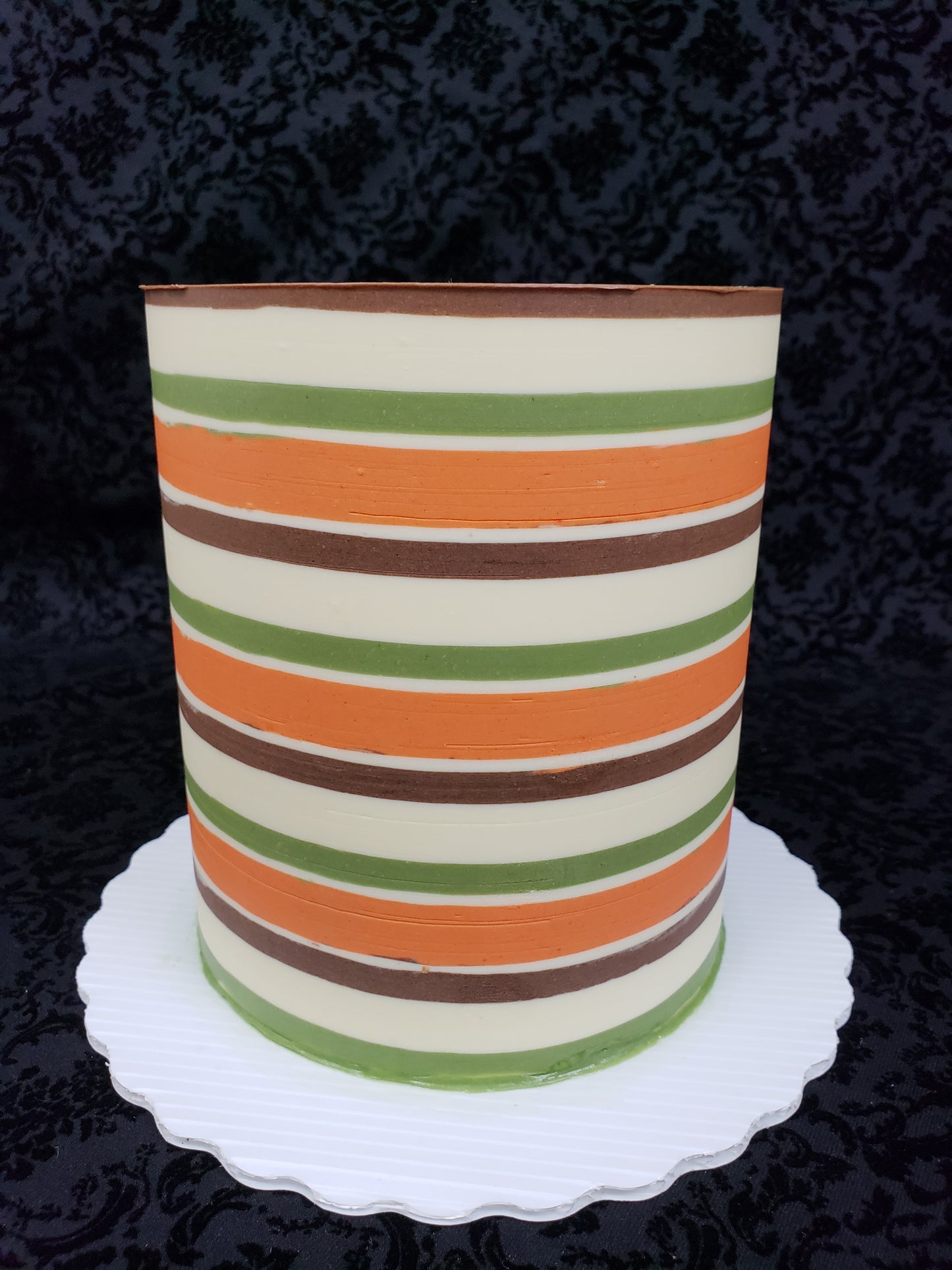 Castle Stripe Cake Comb