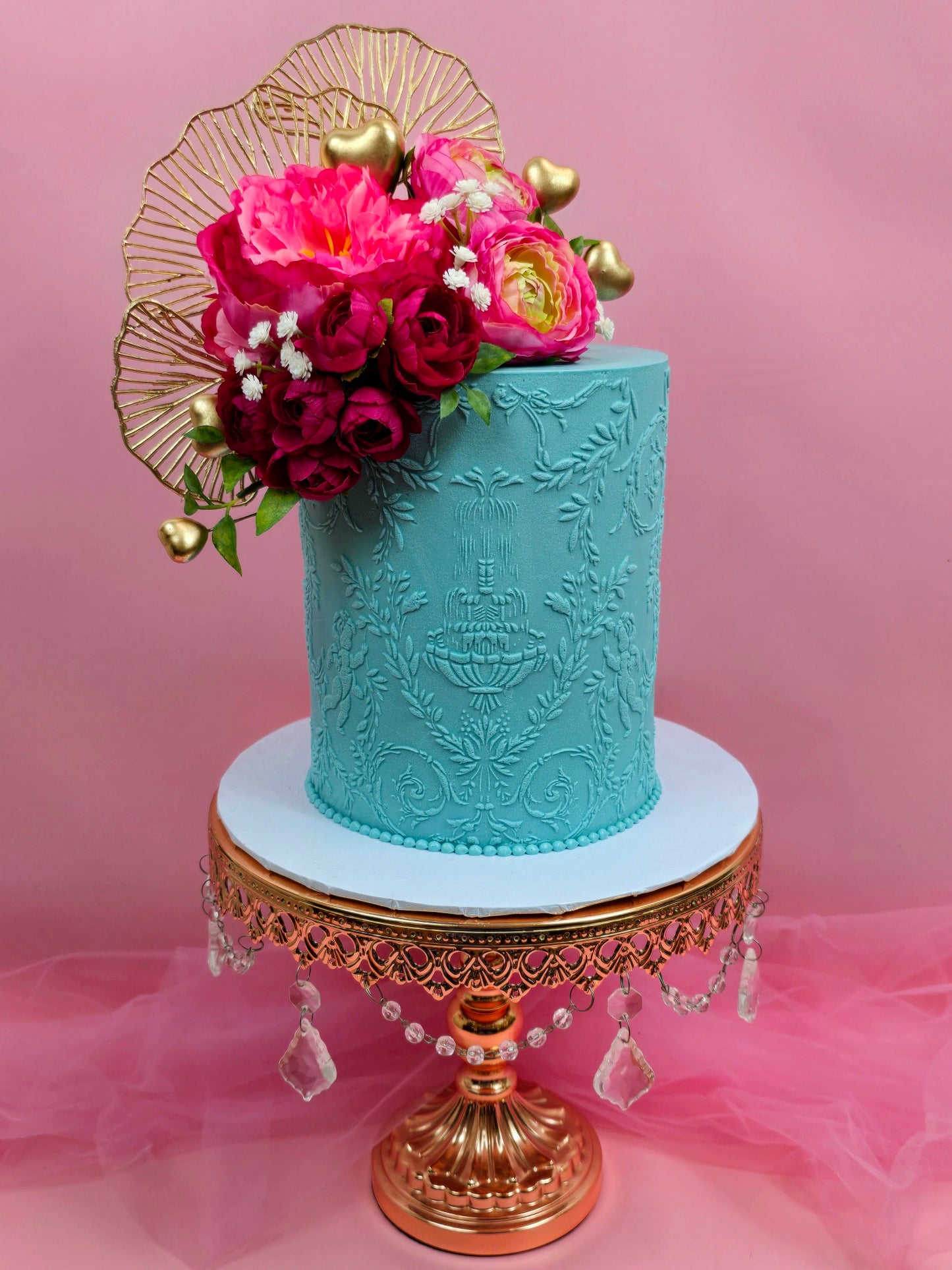 AM Cake Embosser Baroque Angel