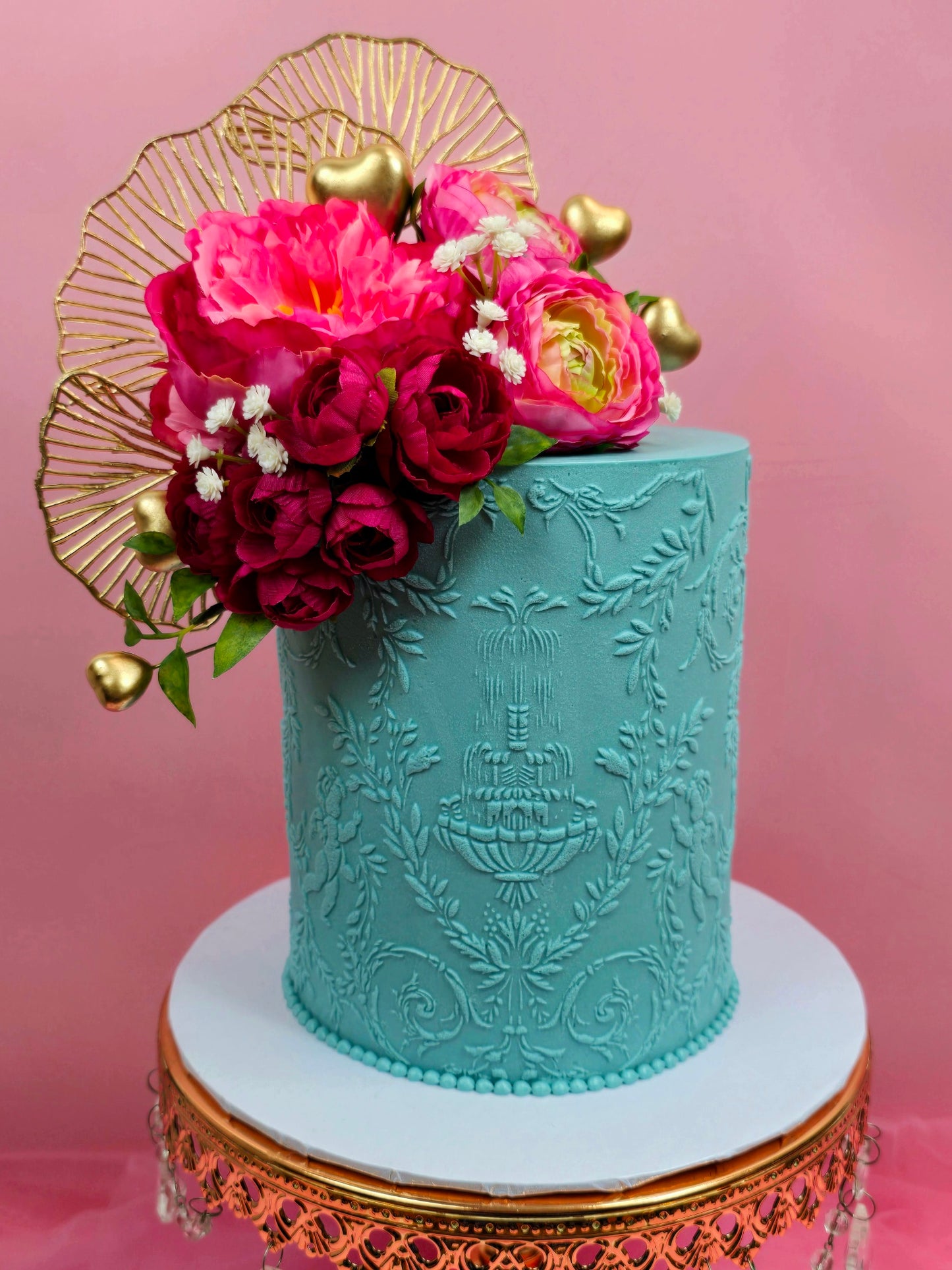 AM Cake Embosser Baroque Angel