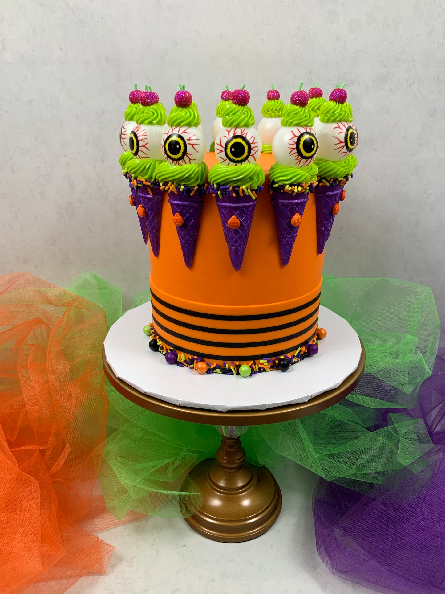 Bottom Stripe Cake Comb