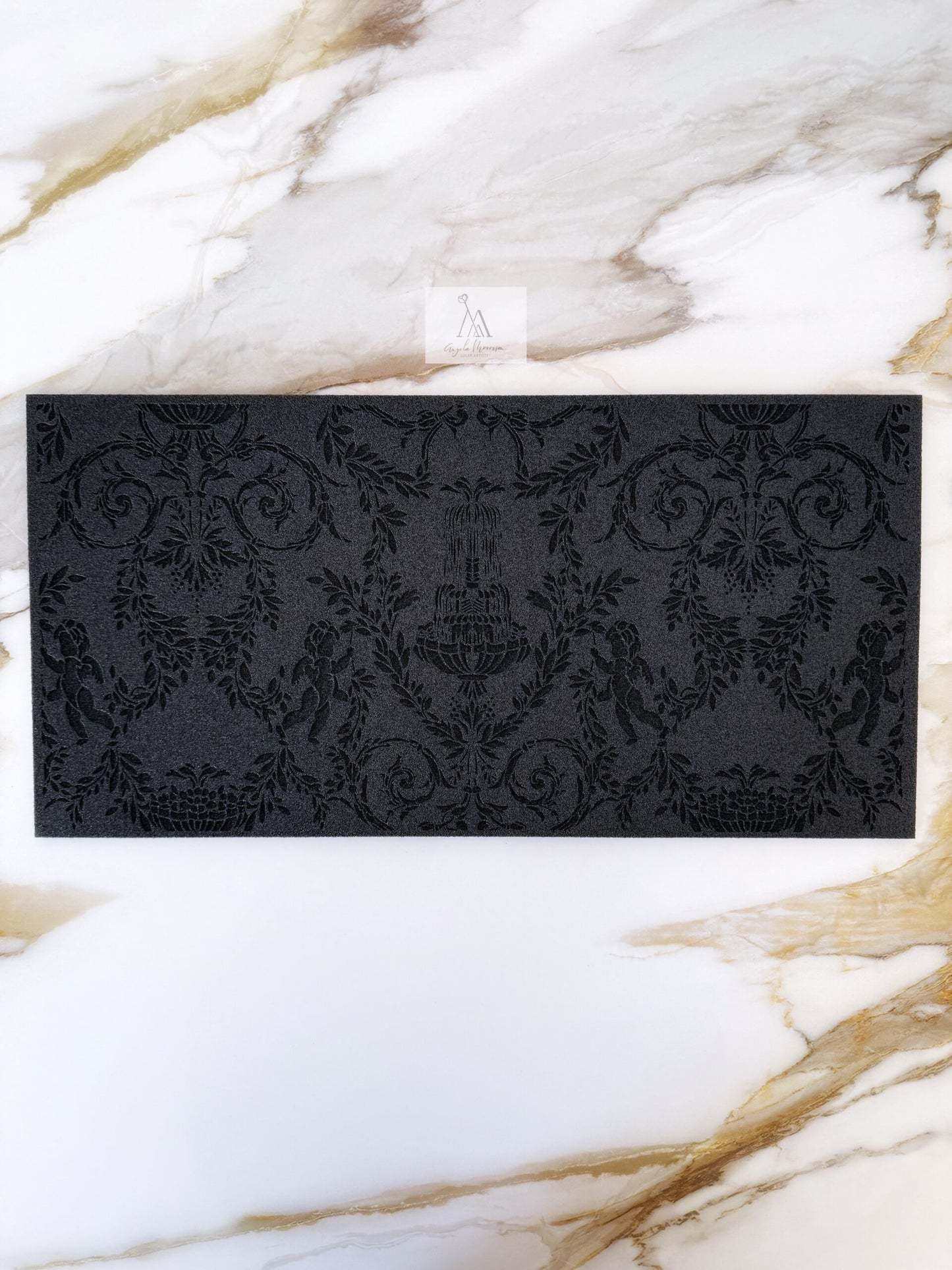 AM Cake Embosser Baroque Angel