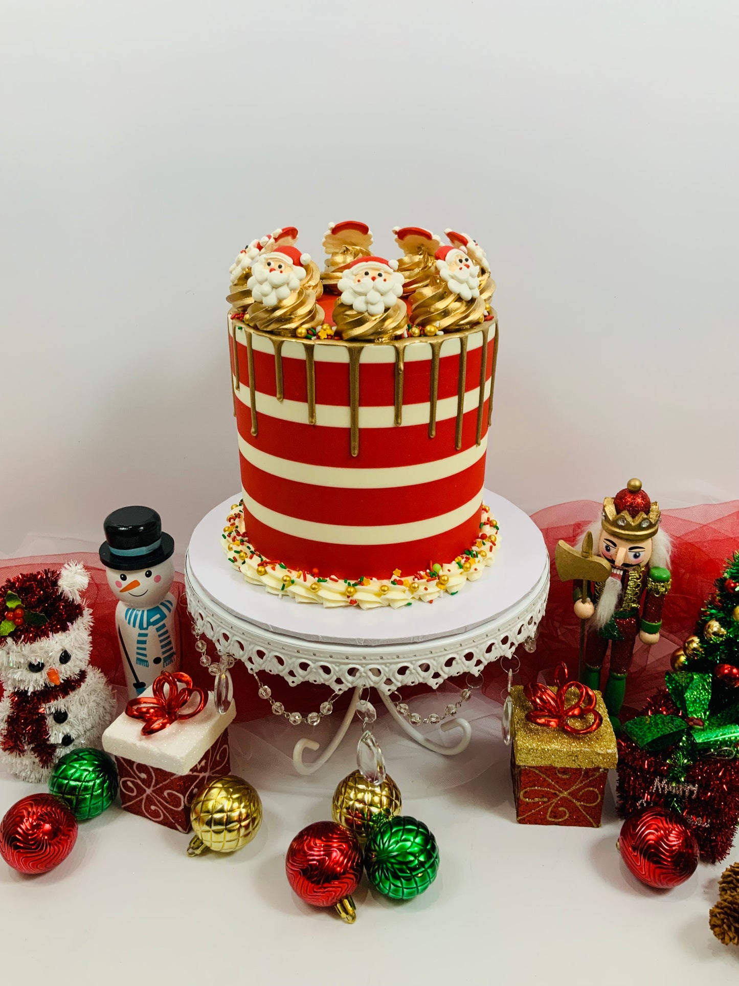 Cabana Stripe Cake Comb