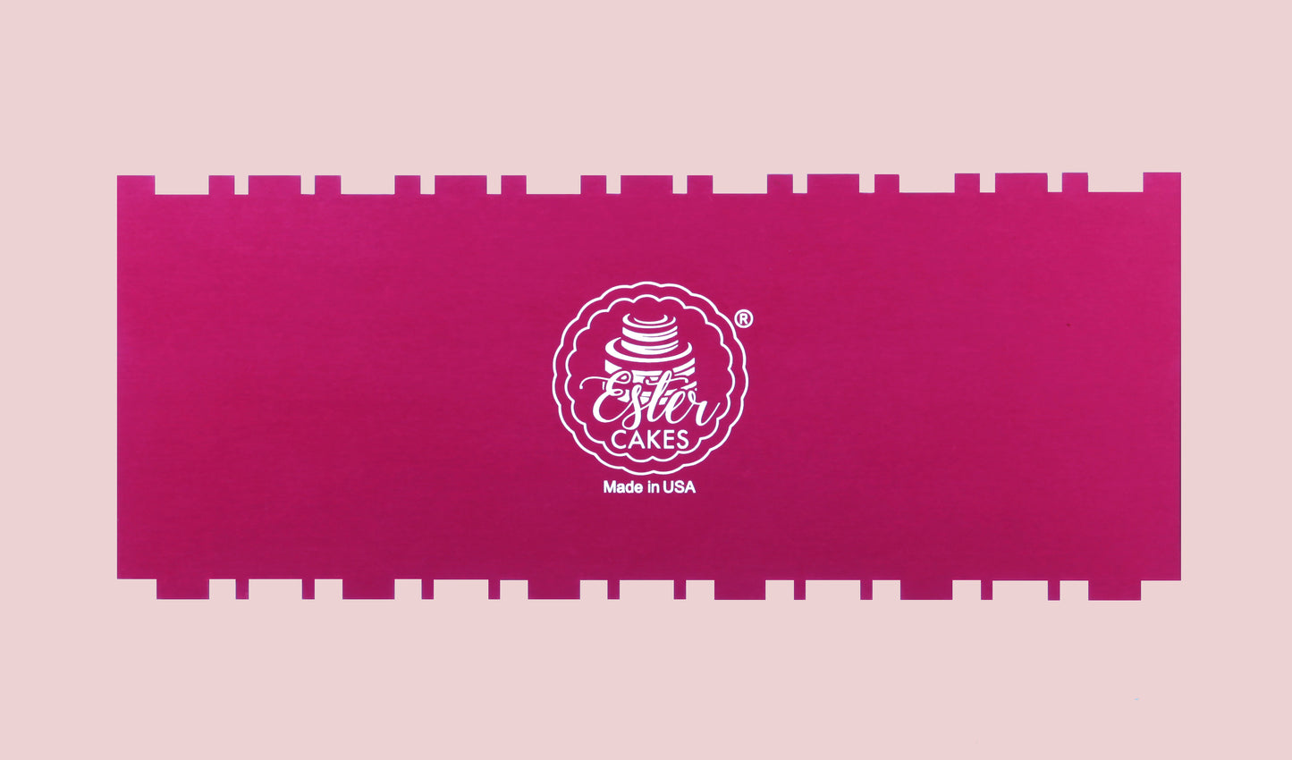 Castle Stripe Cake Comb