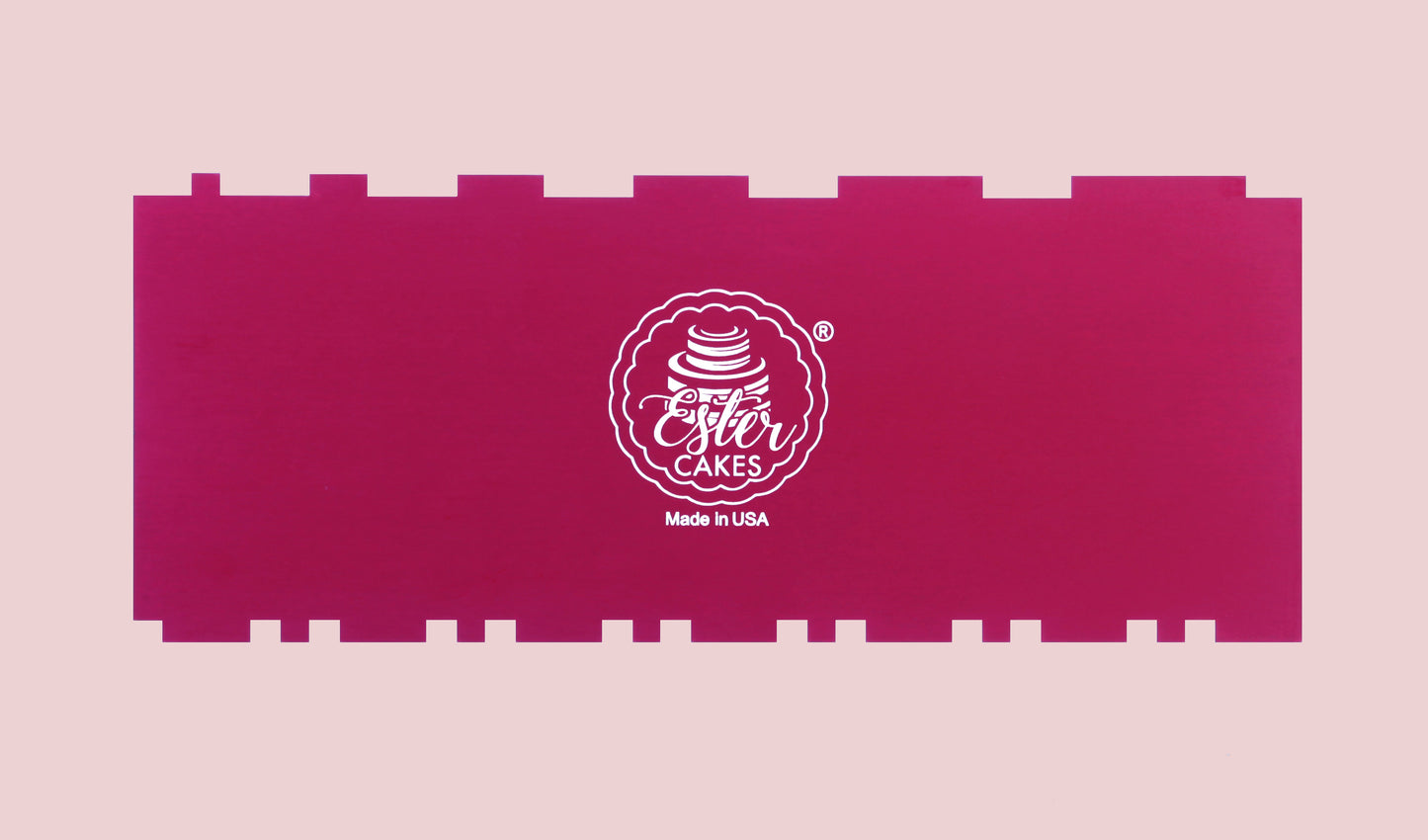 Stripe Fader Cake Comb