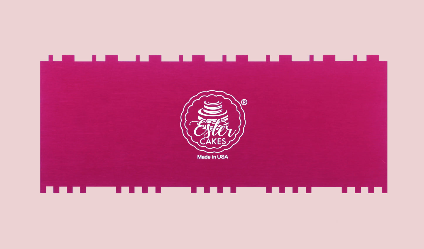 Candy Stripe Cake Comb