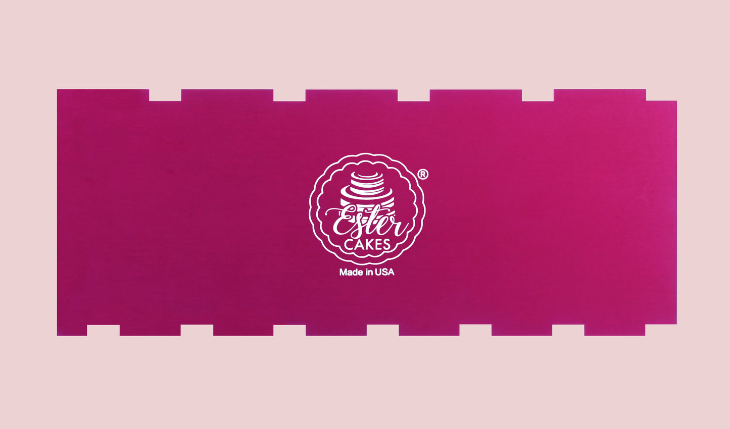 Cabana Stripe Cake Comb