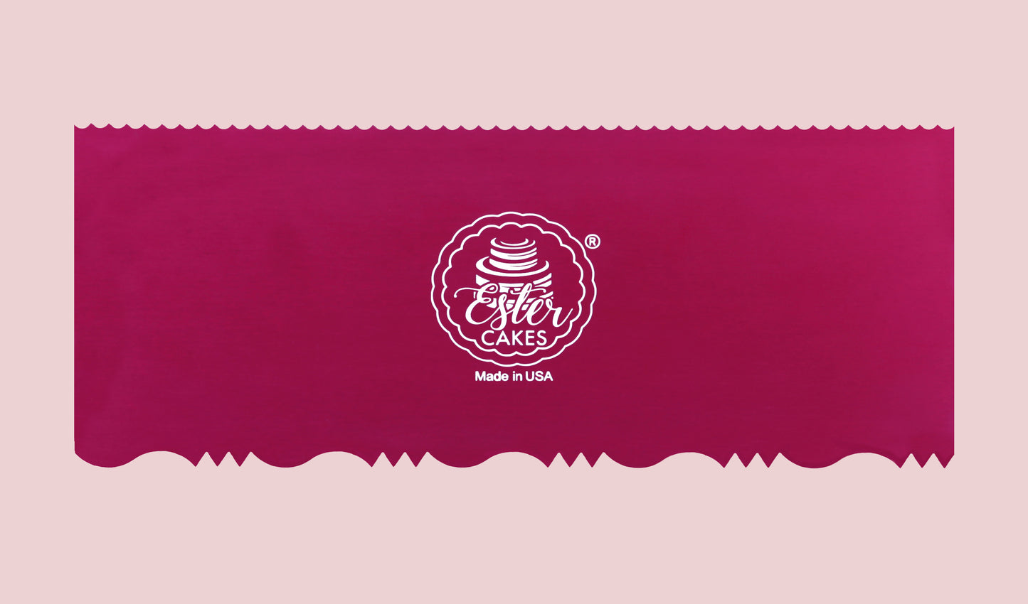 Micro Scallop Cake Comb
