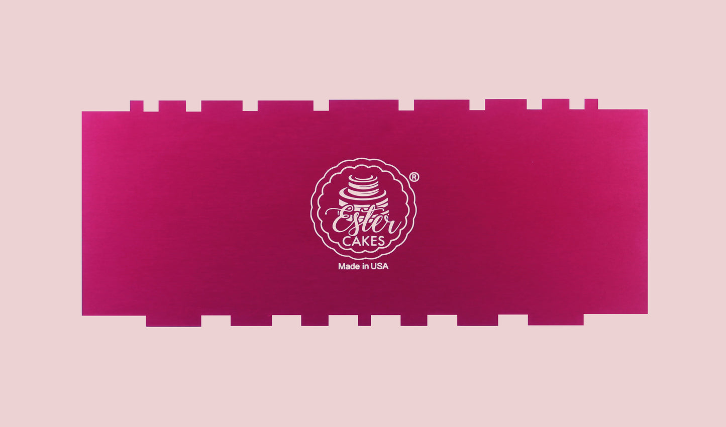 Center Stripe Cake Comb