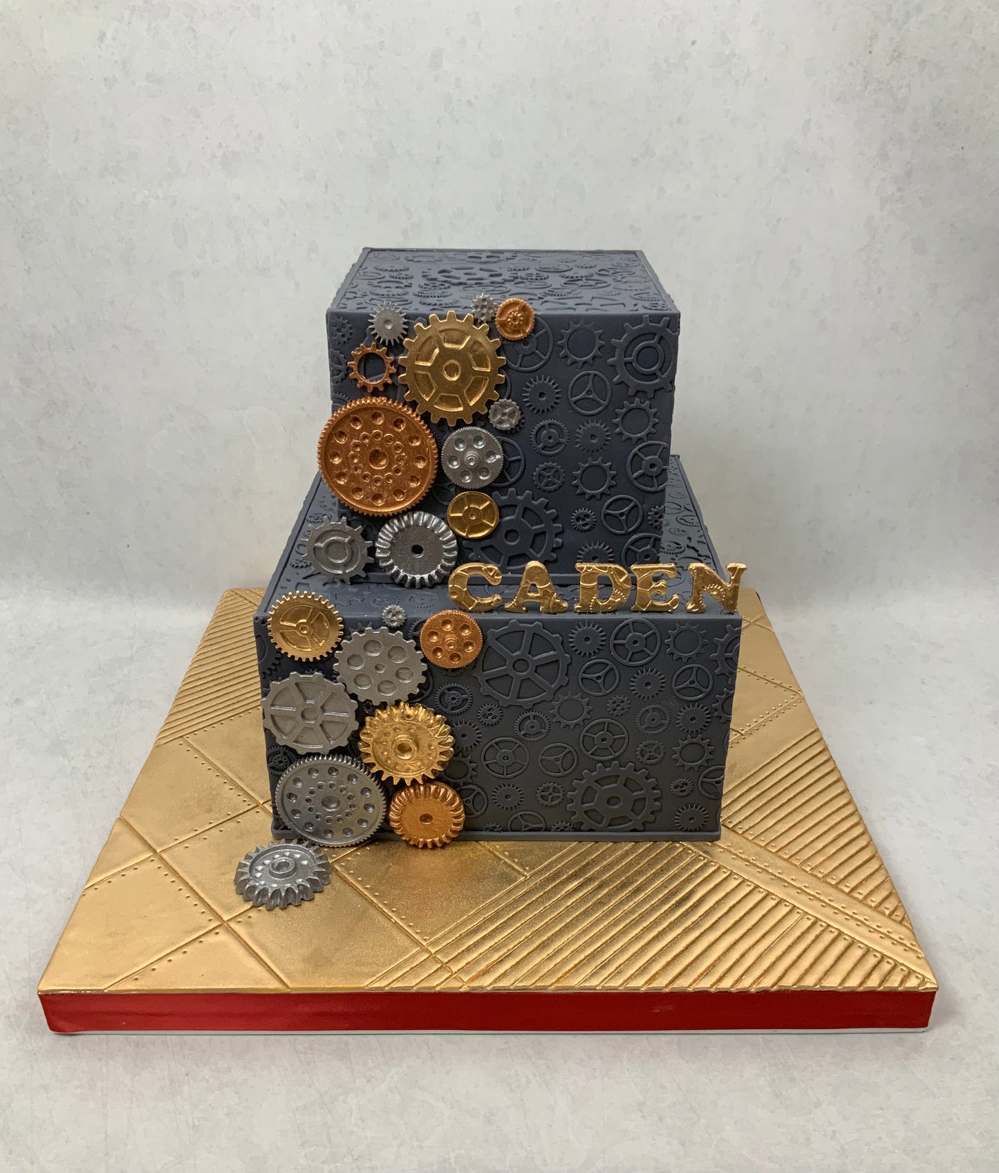 Fondant Paneling On Round/Square/Hexagon Cake