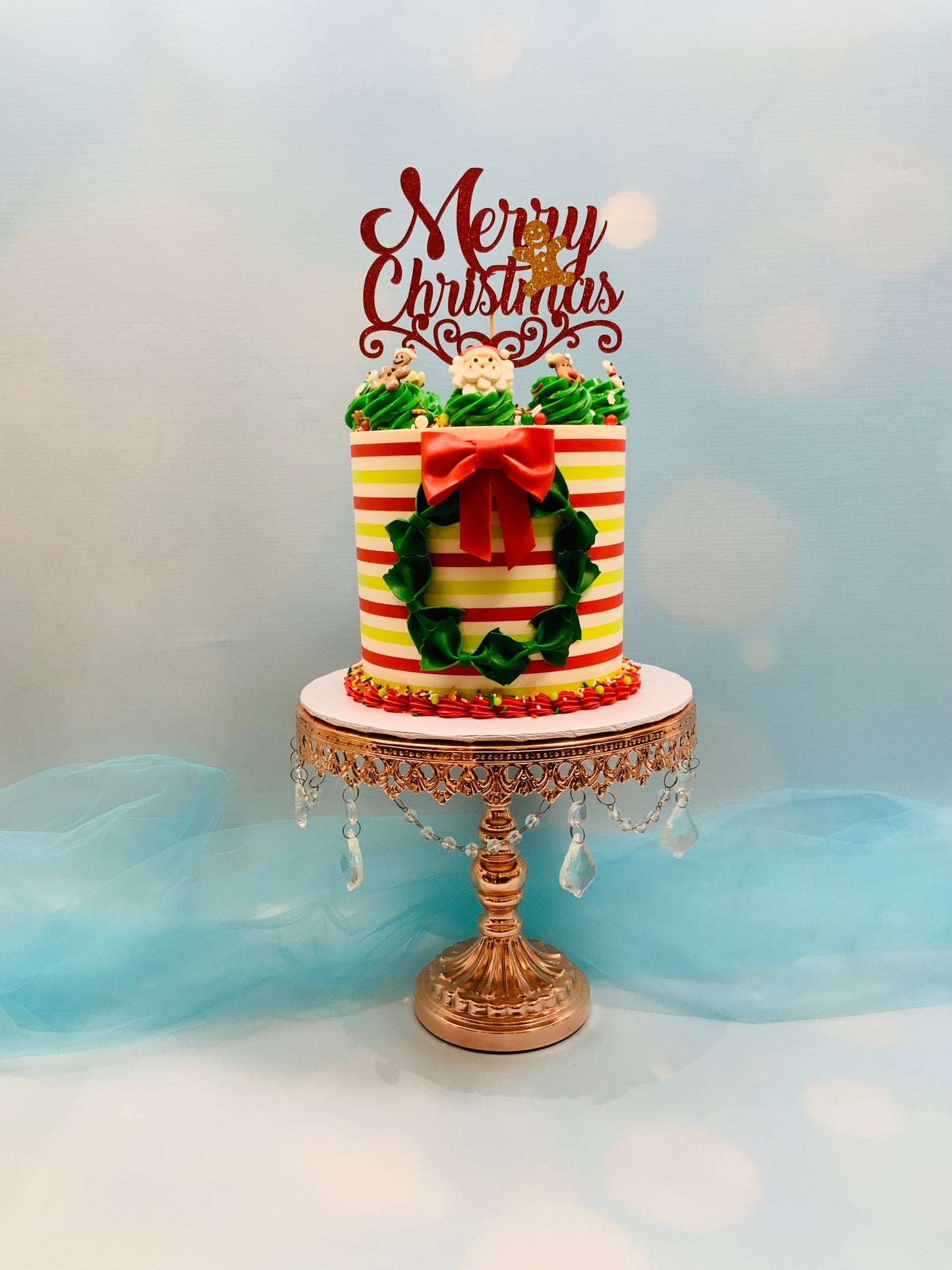 Pinstripe Cake Comb