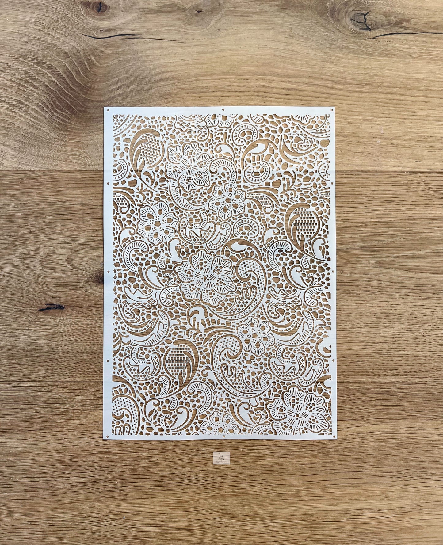 AM Cake Stencil Point de France