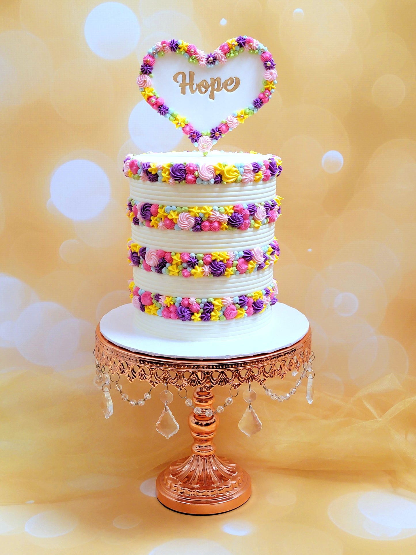 Ribbon Slot Cake Comb