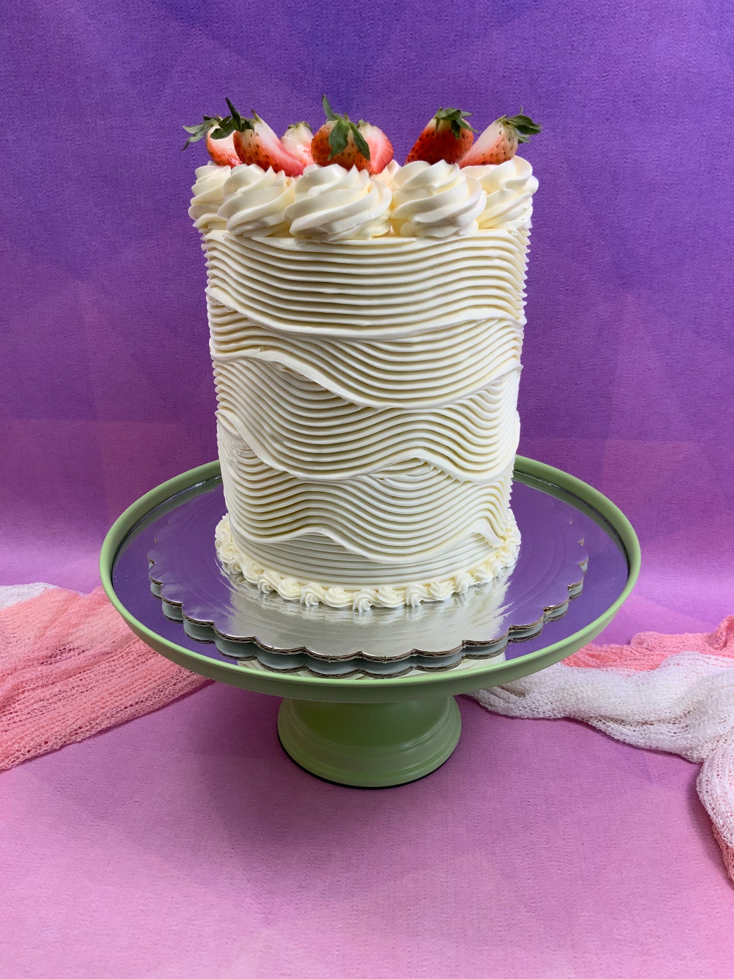 Micro Pointer Cake Comb
