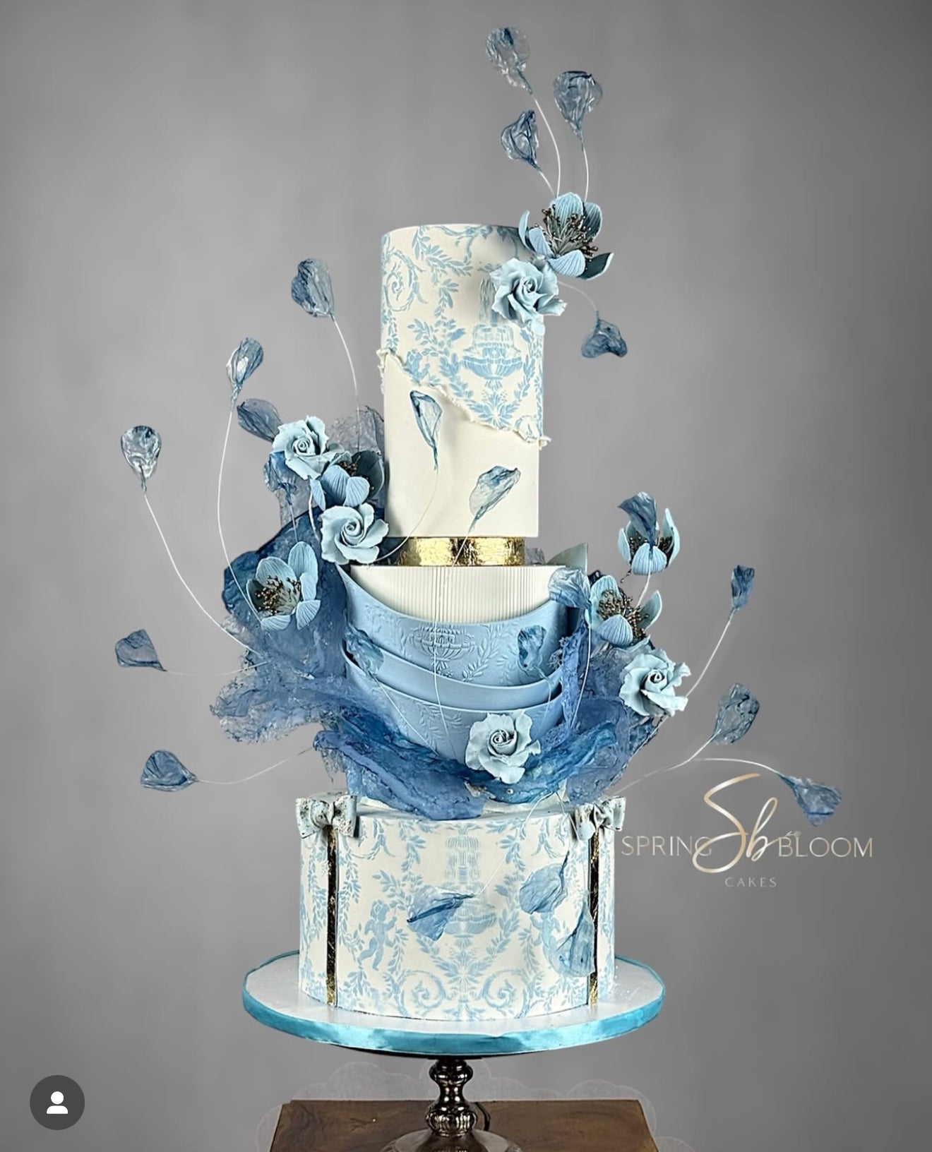 AM Cake Embosser Baroque Angel