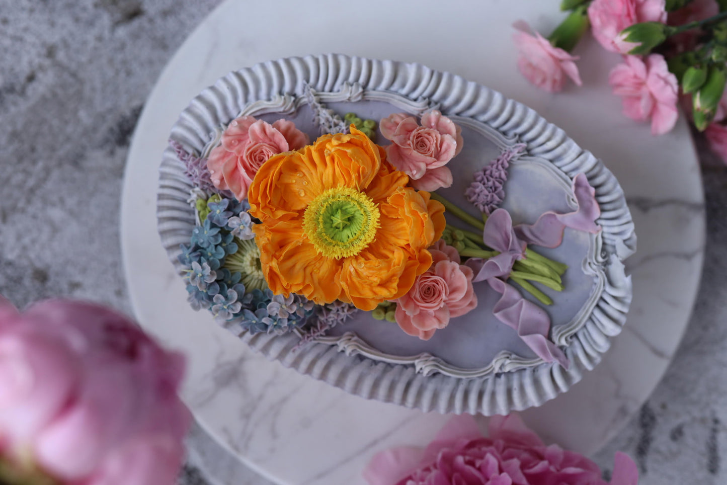 1-day Basic Buttercream Flower Piping Class with Thai Thinh (Floral Prince from Vietnam)